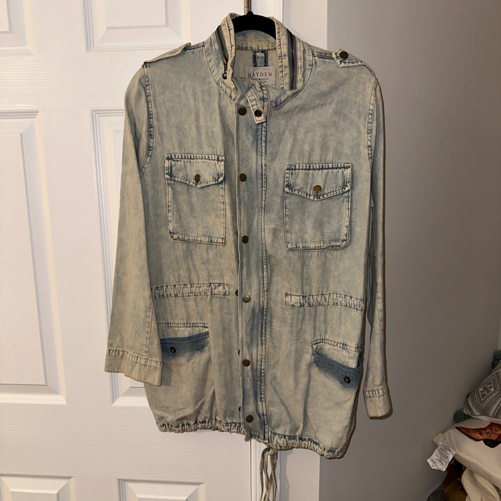 Jean jacket, oversized size small